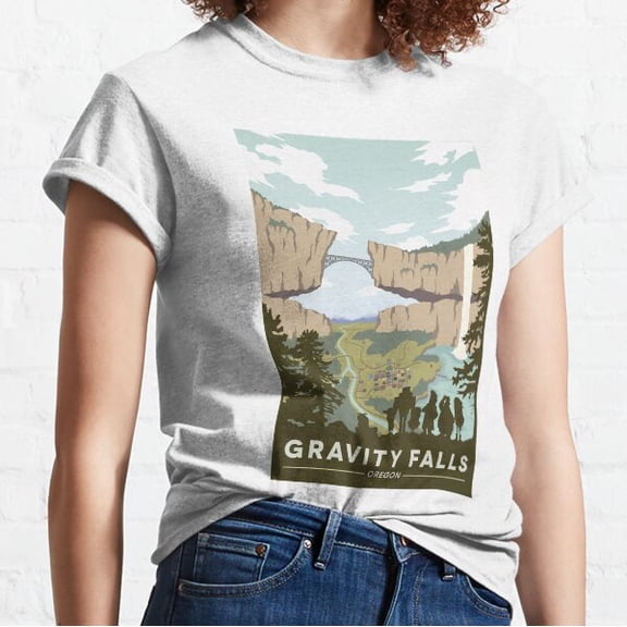Gravity Falls National Park Classic T-shirt