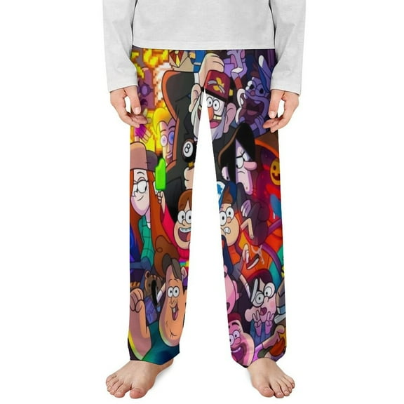 Gravity Fall Pajama Pants Long Sleep Pant Pajama Bottoms Drawstring Waist with Pockets