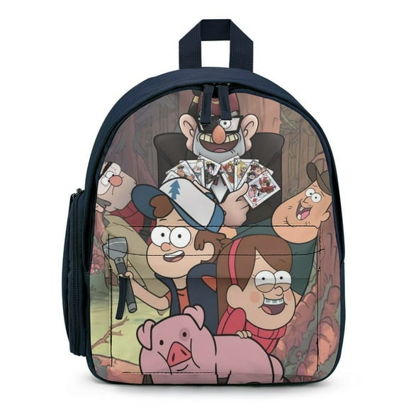 Gravity Falls Small Backpack Lightweight & Durable School Bag Large Capacity Printed Rucksack Schoolbag