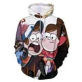 thumbnail image 1 of Gravity Falls Sweatshirts Casual Pullover Hoodie Jacket Unisex Hooded Activewear 3D Printed Long Sleeve Sweater with Pocket L, 1 of 8