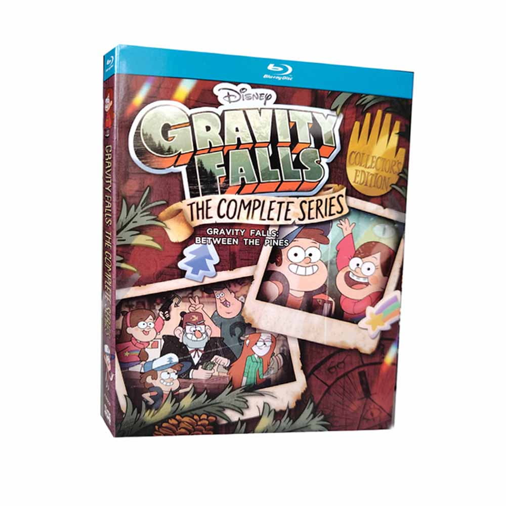 Gravity Falls: The Complete Series (Seasons 1 & 2) + Between the Pines - 4Disc Blu-ray Box Set - Walmart.com