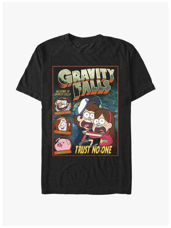 Gravity Falls Trust No One Comic T-Shirt