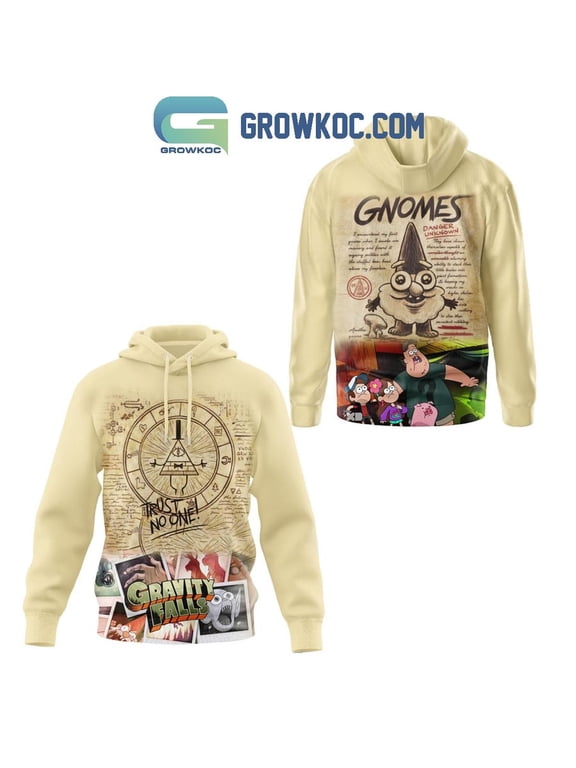 Gravity Falls Trust No One Gnomes Hoodie Shirts