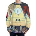 thumbnail image 1 of Gravity Falls Unisex Sweater Long Sleeve Fall Casual Crewneck Tops Pullover Active Streetwear Fashion Sweatshirt M, 1 of 6
