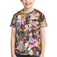 thumbnail image 1 of Gravity Falls Youth T-Shirts Graphic Shirts Blouse For Teen Boys Girls Casual Short Sleeve Tee Tops X-Large, 1 of 6