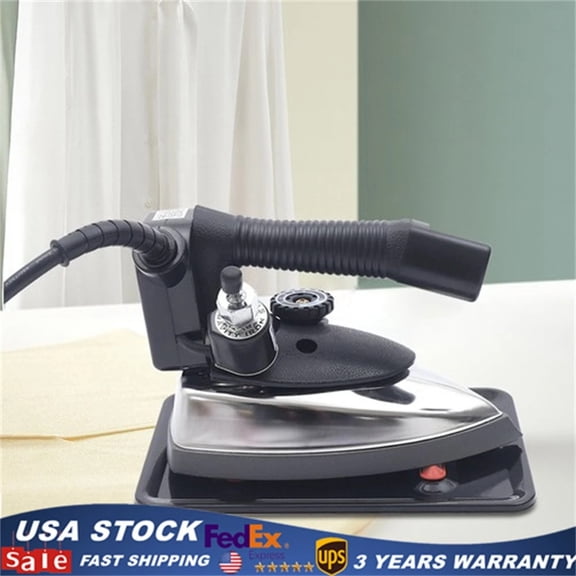 Gravity Feed Steam Iron Powerful Super Hot 1000W Steam Iron with 3L tank US NEW