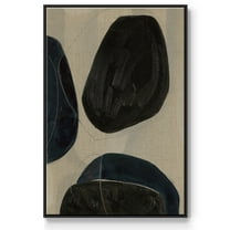 Gravity II Framed Premium Gallery Wrapped Canvas - Ready to Hang - 17 x 25 - Black Floating Frame