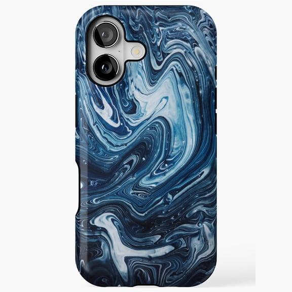 Gravity III Abstract Painting with Swirling Colors and Cosmic Energy iPhone Tough Case