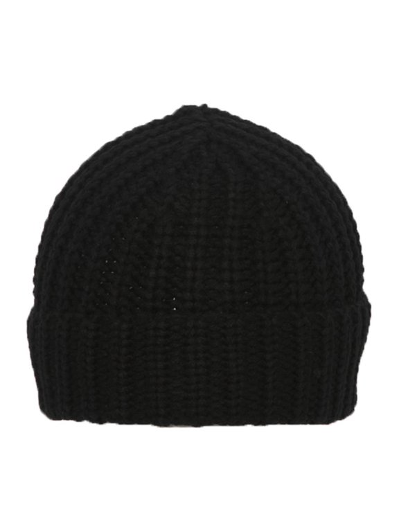 Gravity Knitted Cuff Beanie - Black