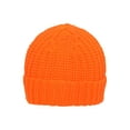 thumbnail image 1 of Gravity Knitted Cuff Beanie - Orange, 1 of 2