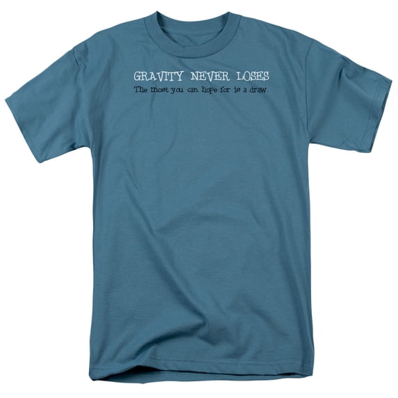 - Gravity Never Loses - Short Sleeve Shirt - Small