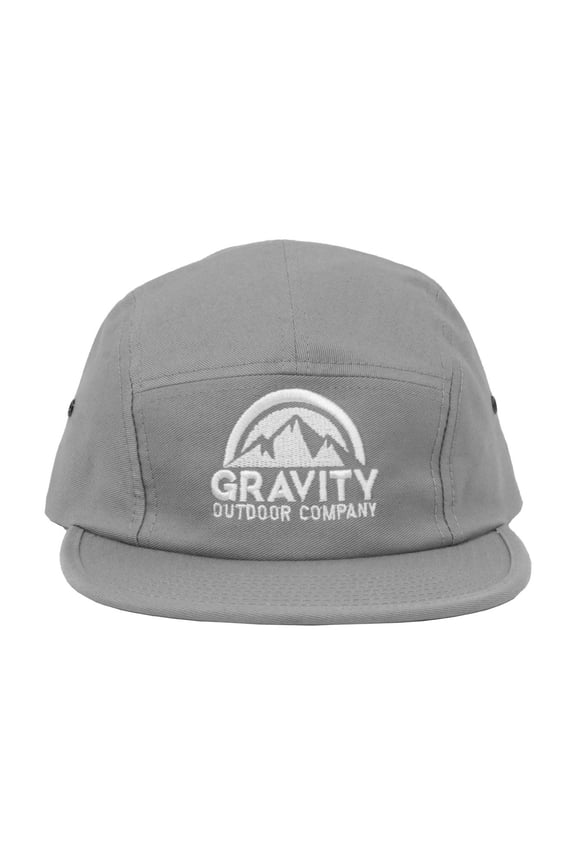 5 Panel Hat - Grey