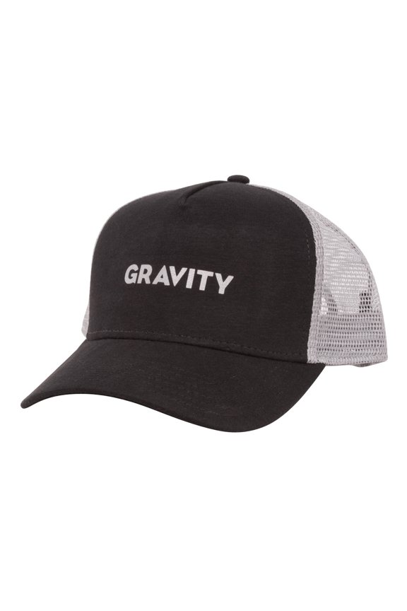 Gravity Trucker Hat - Black/Grey