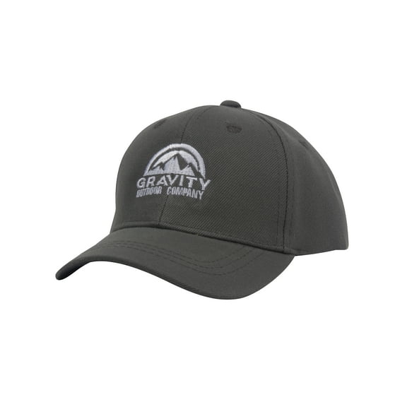 Gravity Outdoor Co. Infant Plain Baseball Cap Dad Hat - Dark Grey