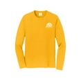 thumbnail image 1 of Gravity Outdoor Co. Long-Sleeve Shirt - Bright Gold - White Logo - S, 1 of 2