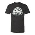 thumbnail image 1 of Gravity Outdoor Co. Mens AA USA Made T-Shirt - White Logo - Black - S, 1 of 1