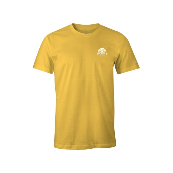 Gravity Outdoor Co. Mens Fine Jersey T-Shirt - Gold - Large