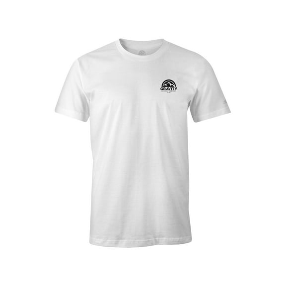 Gravity Outdoor Co. Mens Fine Jersey T-Shirt - White - 3X-Large