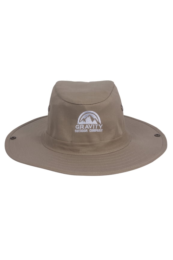 Safari Explorer Sun Hat w/ Flap - Khaki - Medium