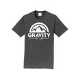 thumbnail image 1 of Gravity Outdoor Co. Short-Sleeve T-Shirt - Charcoal - White Logo - XL, 1 of 1
