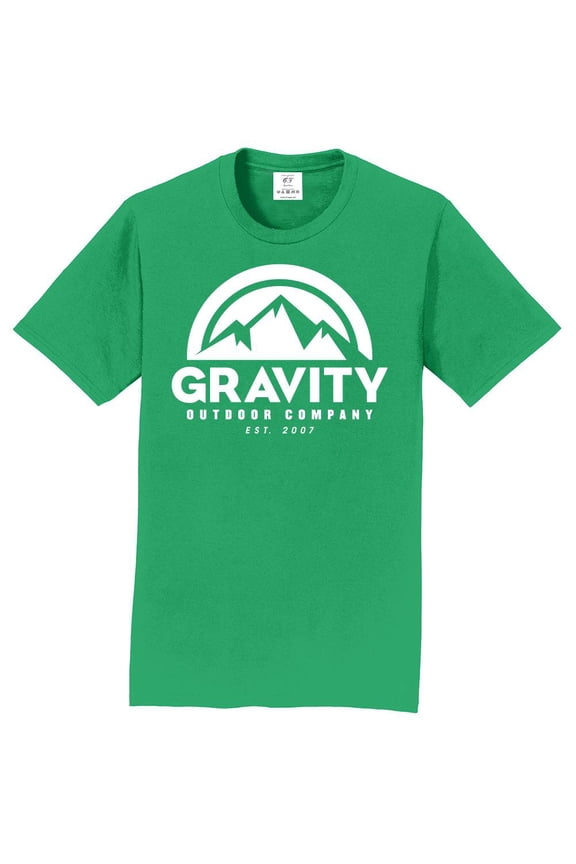 Short-Sleeve T-Shirt - Kelly Green - White Logo - XL