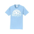 thumbnail image 1 of Gravity Outdoor Co. Short-Sleeve T-Shirt - Light Blue - White Logo - Medium, 1 of 1