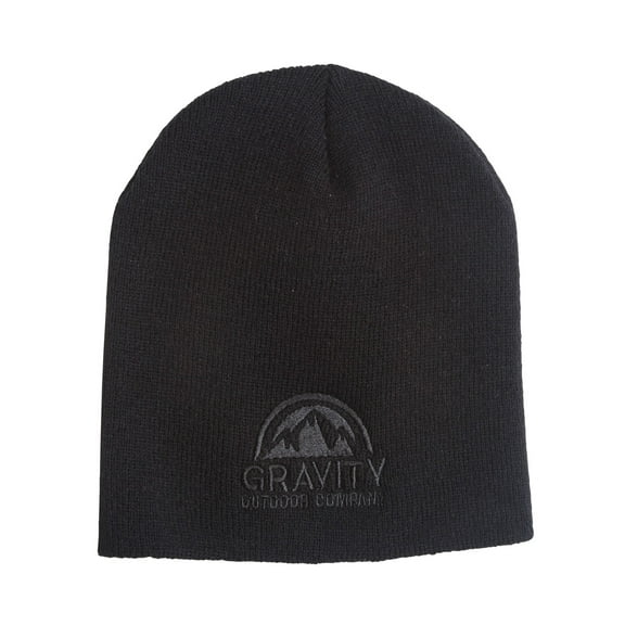 Gravity Outdoor Co. Slouchy Winter Beanie - Blackout