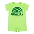 thumbnail image 1 of Gravity Outdoor Co. Water-Based Jersey T-Romper - Lime/Green Ink - 24 Months, 1 of 1