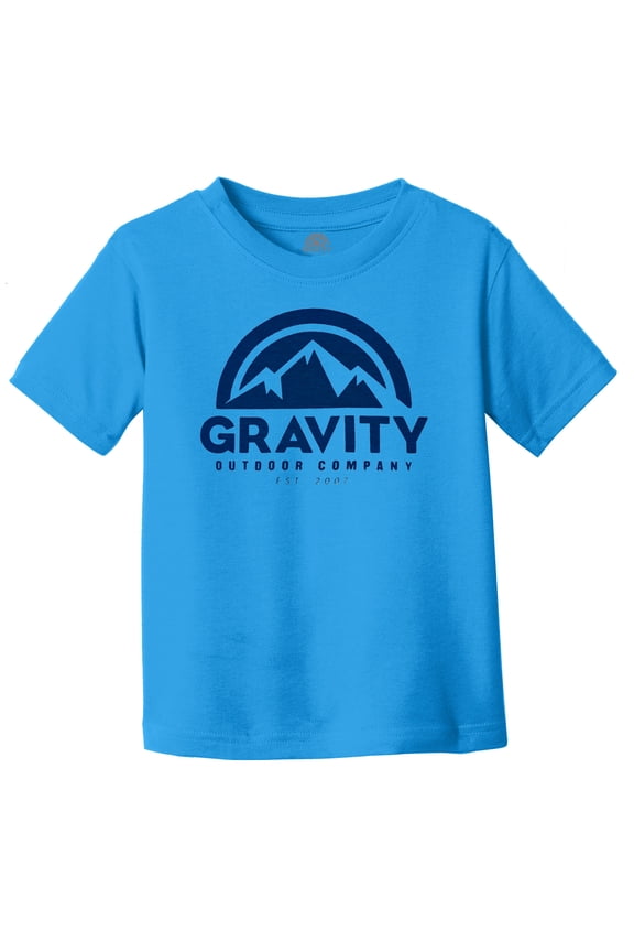 Water-Based Screen Toddler T-Shirt - Cobalt/Navy Ink - 4T