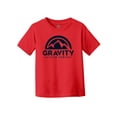 thumbnail image 1 of Gravity Outdoor Co. Water-Based Screen Toddler T-Shirt - Red/Navy Ink - 3T, 1 of 1