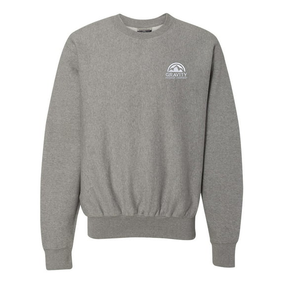 Gravity Outdoor Company Cross Weave Crewneck Sweatshirt - Graphite - X-Large