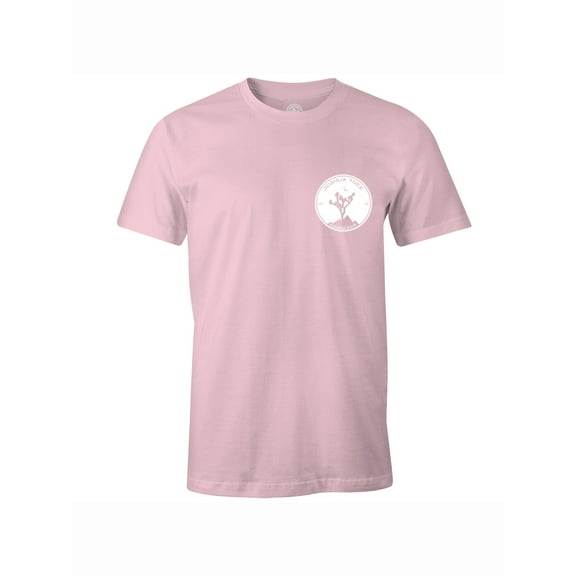 Gravity Outdoor Company Joshua Tree AA USA Made T-Shirt - Light Pink - Large