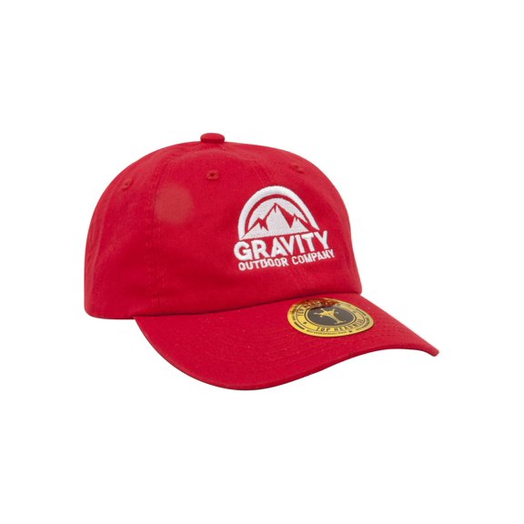 Gravity Outdoor Travelers Unstructured Hat - Red/White