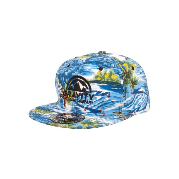 Gravity Outdoor Tropical Adjustable Snapback Hat
