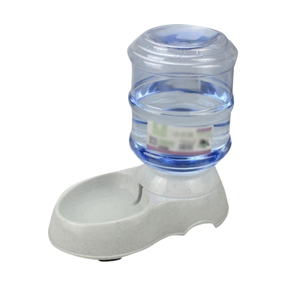 Gravity Pet Waterer Automatic Self-Dispensing Dog Water Bowl Dispenser 3.7L Capacity