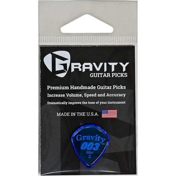 Gravity Picks 003 Mini Polished Guitar Pick | 2.0mm