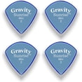 thumbnail image 1 of Gravity Picks GSUM2P-4pk Sunrise Series Picks, Polished, Mini Size, 2.0mm, Blue, 4-Pack, 1 of 1