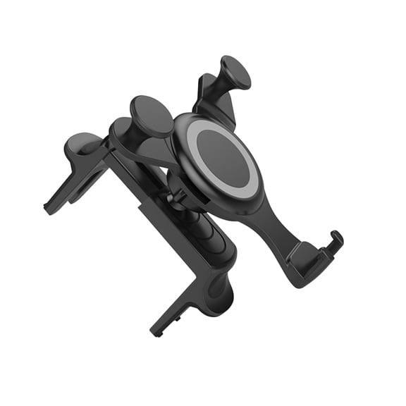 Gravity Sensing Car Phone Mount, Universal Air Vent Clip Holder, Hands-Free Cell Phone Stand, Automatic Locking Dashboard Cradle, Compatible All Phones