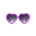 thumbnail image 1 of Gravity Shades Heart Shaped Sunglasses - Plum, 1 of 1