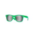 thumbnail image 1 of Gravity Shades Horn-Rimmed Mirror Sunglasses, Green, 1 of 3