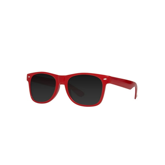 Gravity Shades Horn-Rimmed Tint Sunglasses,Red