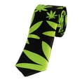 thumbnail image 1 of Gravity Threads 2-Inch Fashion Party Tie - Marijuana Leaf, 1 of 3