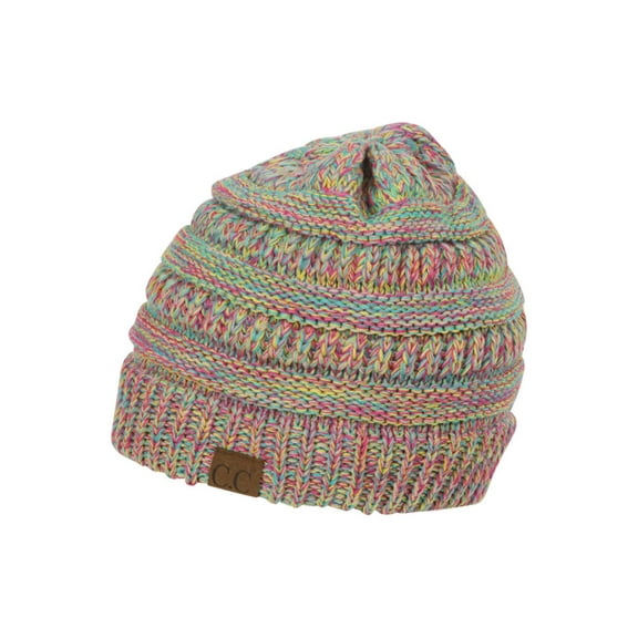 Gravity Threads Adult 4 Tone Soft Beanie - Rainbow