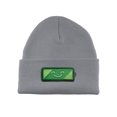 thumbnail image 1 of Gravity Threads Battery Smile Patch Cuffed Beanie - Heather Grey, 1 of 3
