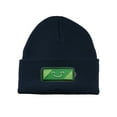 thumbnail image 1 of Gravity Threads Battery Smile Patch Cuffed Beanie - Navy, 1 of 3