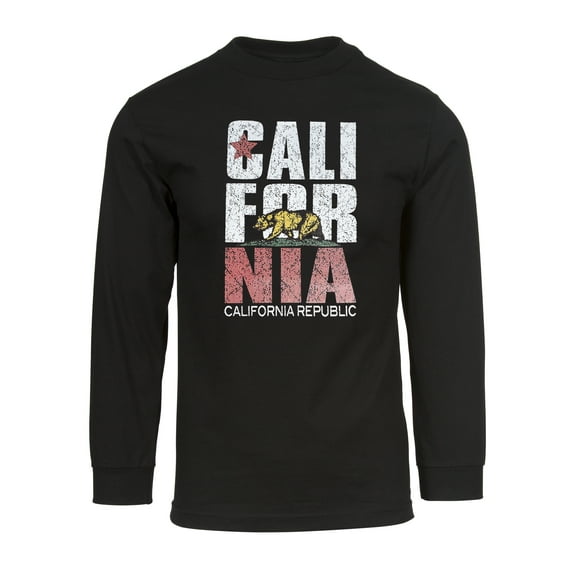 Gravity Threads California Republic Mens Long-Sleeve Shirt - Black - 3X-Large