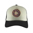 thumbnail image 1 of Gravity Threads Chocolate Donut Adjustable Trucker Hat - Black/White, 1 of 3