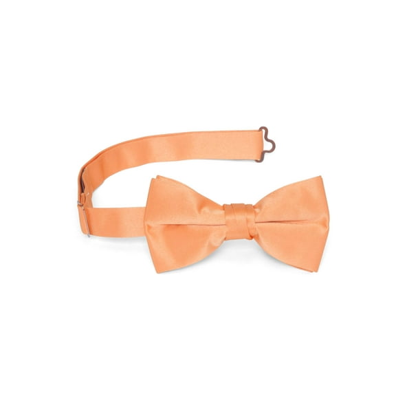 Gravity Threads Classic Pre-tied Adjustable Fashion Bowtie, Orange