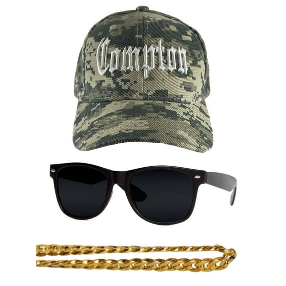 Gravity Threads Compton 80s Rapper Costume Kit - Digital Desert
