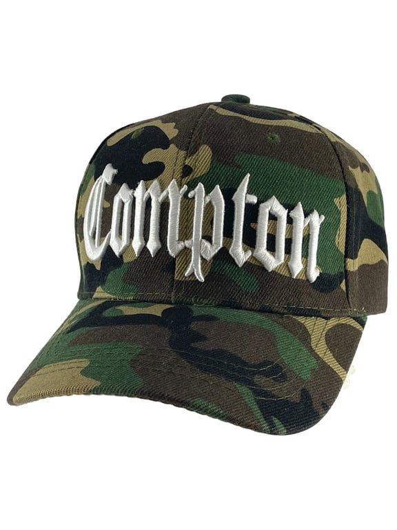 Compton Curved Bill Adjustable - Camo
